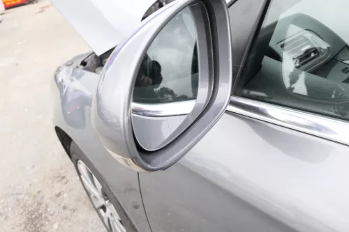 VW Passat 3C elektrischer Spiegel Außenspiegel links mit Glas Blinke grau LA7T (9999246)