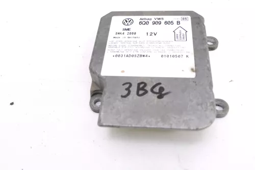 VW Passat 3B 3BG Steuergerät Airbag Airbagsteuergerät 6Q0909605B Index 05 (9999272)