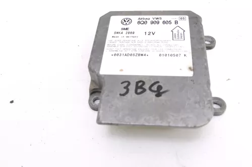 VW Passat 3B 3BG Steuergerät Airbag Airbagsteuergerät 6Q0909605B Index 05