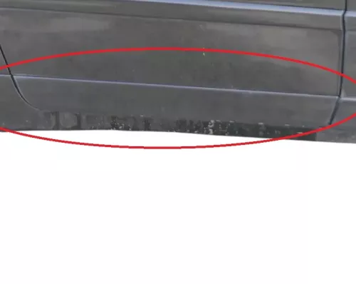 A4 B6 8E Zierleiste Leiste Abdeckung Tür hinten rechts unten schwarz 8E0853970