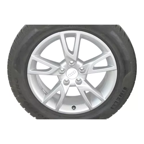 4x Audi Q3 Alufelgen ATS SS8 215/60 R17 96H Winterreifen 8U0071497 2x3mm 2x5mm (149830)