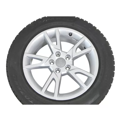4x Audi Q3 Alufelgen ATS SS8 215/60 R17 96H Winterreifen 8U0071497 2x3mm 2x5mm	 (149830)