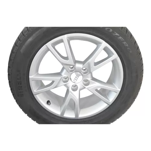 4x Audi Q3 Alufelgen ATS SS8 215/60 R17 96H Winterreifen 8U0071497 2x3mm 2x5mm	 (149830)