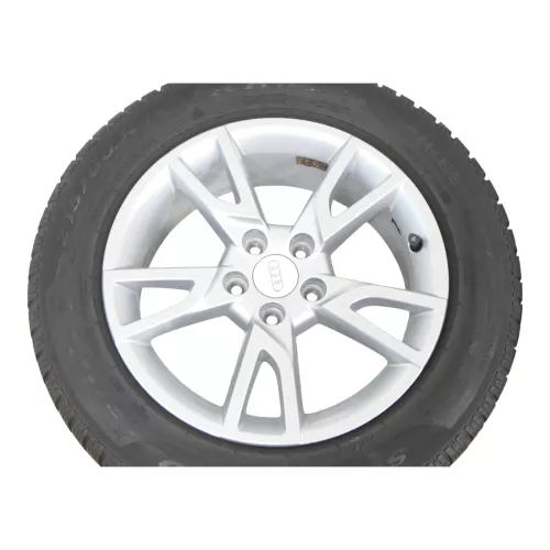 4x Audi Q3 Alufelgen ATS SS8 215/60 R17 96H Winterreifen 8U0071497 2x3mm 2x5mm	 (149830)