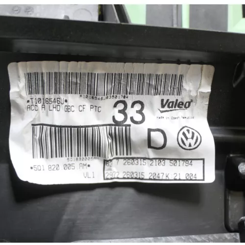 VW Golf 7 5G Gebläsekasten 5Q1820353H Heizung Gebläse Lüfter Kasten Klima (163696)