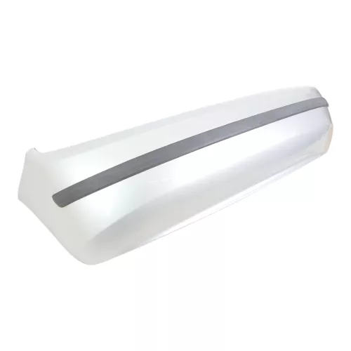 Skoda Fabia 6Y Schrägheck Stoßstange hinten Heckstoßstange silber grau LF7T (171571)