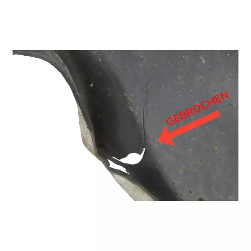 Passat 3C Kombi hinten Lippe Heckansatz Spoiler unten braun LC8Z  CSR-HA050 (181889)