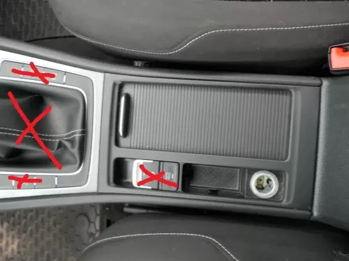 VW Golf 7 5G Becherhalter Getränkehalter Dosenhalter Halter Getränke Fach Ablage