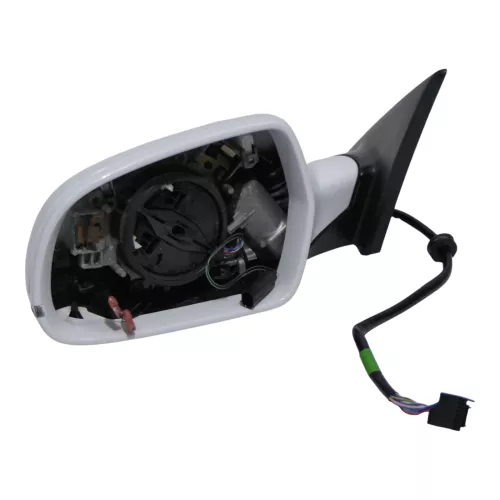 Audi A5 Spiegel Außenspiegel links weiss LY9C ORIGINAL VON NEUFAHRZEUG (149576)