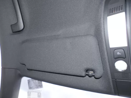 Audi A6 4F Sonnenblenden Sonnenblende links 4F0857551P schwarz soul (114384)