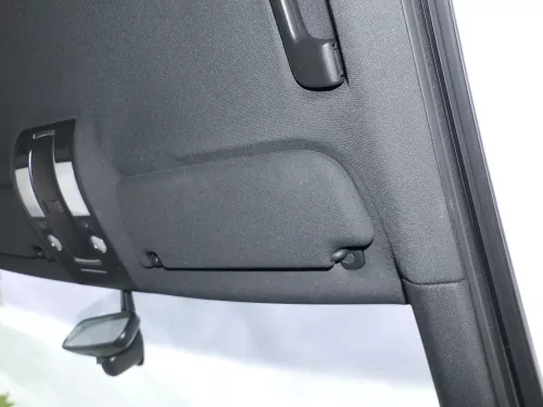 Audi A6 4F Sonnenblenden Sonnenblende rechts 4F0857552P schwarz (114385)