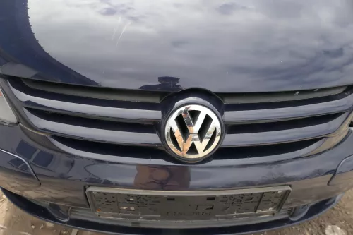 VW Golf 6 5M 521 Plus Motorhaube Haube Klappe vorne blau LA5G (181141)