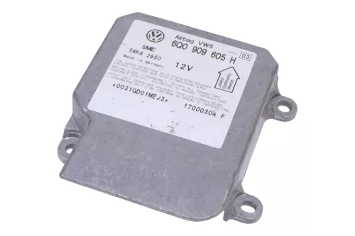 Skoda Fabia 6Y Steuergerät Airbag Airbagsteuergerät 6Q0909605H Index 03   008 (185669)