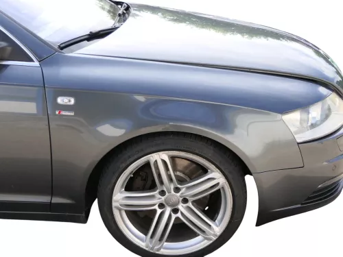 A6 4F C6 Kotflügel vorne rechts grau LZ7S (bis ca.Anfang Bj 2008 passe) S-line