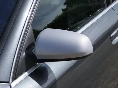 Audi A6 4F C6 Spiegel Außenspiegel links elektrisch Umfeldleuchte silber  S-line