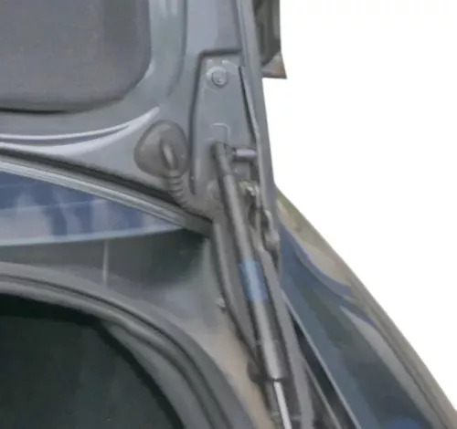 1x A6 4F Limousine Dämpfer Heckklappe hinten rechts Scharnier grau LZ7S