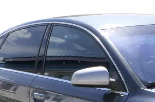 1x Audi A6 4F Dachleisten Leisten Dach chrom Leiste Dachleiste links (185947)