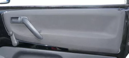 1x VW Lupo Arosa Türverkleidung Verkleidung Tür vorne rechts oben off-black schw (185993)