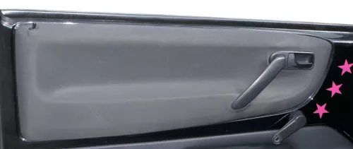 1x VW Lupo Arosa Türverkleidung Verkleidung Tür vorne links oben schwarz (185994)