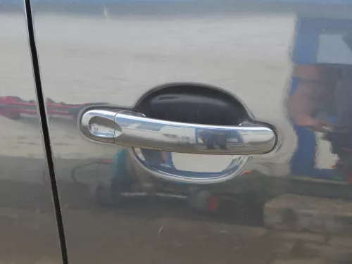 Golf 5 1K5 + 6 nur Kombi / Variant Tür vorne rechts Beifahrertür grau blau LC5F (186019)