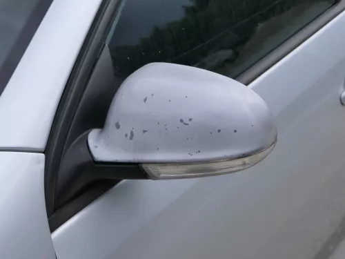  Golf 5 6 Variant Kom AJ5 elektrischer Spiegel Außenspiegel links silber LA7W
