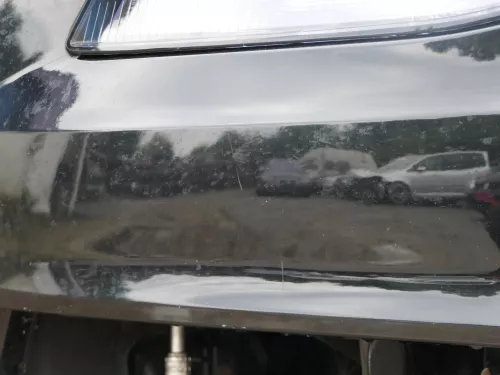 A4 8K B8 Kombi Avant Stoßstange vorne mit Spoiler schwarz LY9B + Grill -BILDER! (186154)