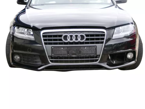 A4 8K B8 Kombi Avant Stoßstange vorne mit Spoiler schwarz LY9B + Grill -BILDER!