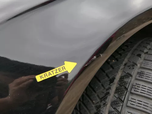 Audi A4 8K B8 Kotflügel vorne links schwarz LY9B (186157)