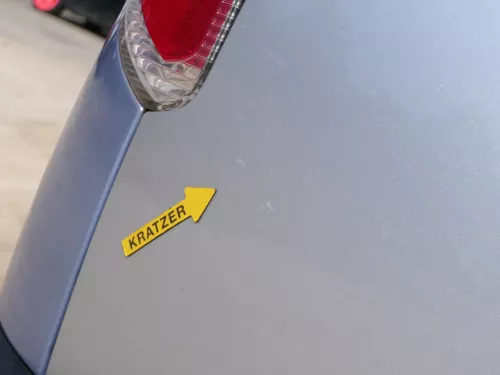 Skoda Roomster 5J Heckklappe hinten Kofferraumklappe mit Scheibe silber (186252)