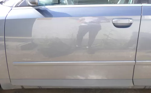 Audi A4 B6 8E nur Türblatt Tür vorne links Fahrertür grau LX7Z Kombi+Limo