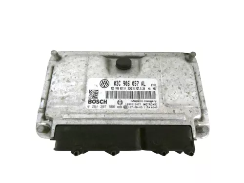 Skdoa Fabia 5J Roomst Steuergerät 03C906057AL 1,6 16V BTS Motor Motorsteuergerät (186299)