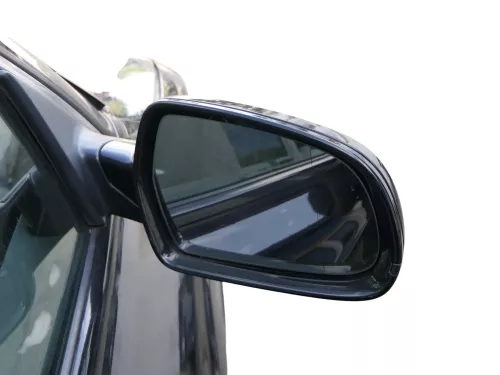 Audi A5 8T Spiegel Außenspiegel rechts schwarz LZ9Y ORIGINAL + Glas