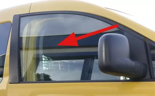 VW Caddy 2K vorne rechts Fenster Scheibe in Tür Fensterscheibe