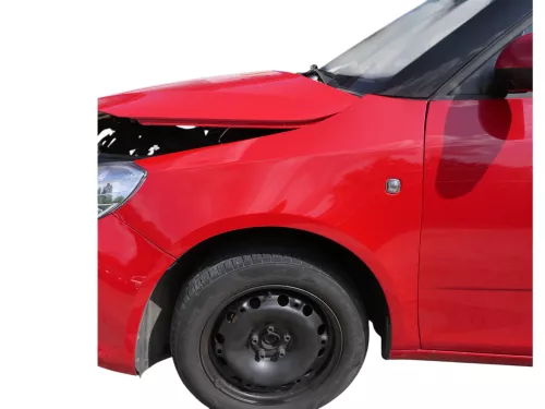 Skoda Fabia 5J Kotflügel vorne links - rot LF3K auch Kombi (186435)