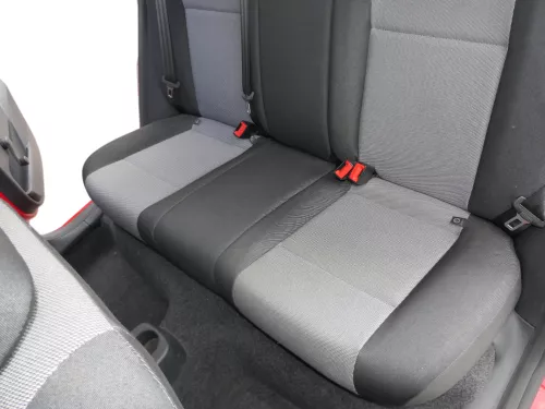 Skoda Fabia 5J 5itz Sitze hinten Rückbank Rücksitzbank 3 Punkt Gurt Isofix anthr (186448)