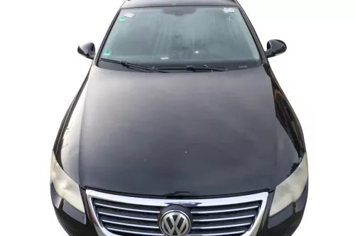 VW Passat 3C Motorhaube Klappe vorne vorn Haube schwarz LC9X deepblack