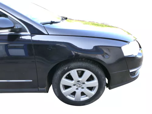 VW Passat 3C Kotflügel vorne rechts schwarz LC9X 3C0821022  (186472)
