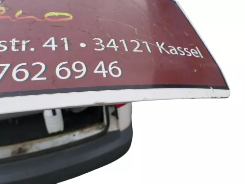 VW Caddy 2k Heckklappe mit Scheibe hinten weiß - LB9A OHNE Anbauteile (186494)