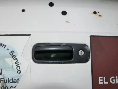 VW Caddy 2k Heckklappe mit Scheibe hinten weiß - LB9A OHNE Anbauteile (186494)