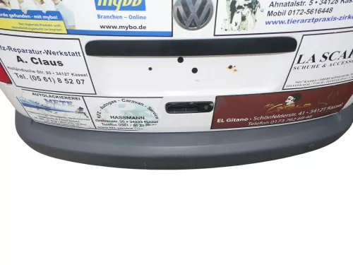 VW Caddy 2K Stoßstange hinten Heckstoßstange Stoßfänger grau graphit nicht lack (186497)