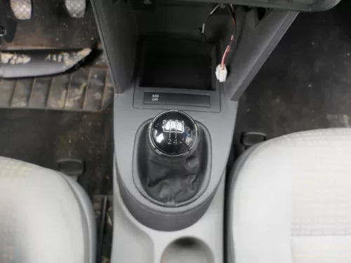 VW Caddy 2K Schaltknauf Schaltsack Schaltung Schaltknüppel original 2K0711113 (186520)