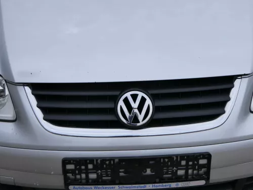 VW Touran 1T Stoßstange vorne Frontstoßstange Stoßfänger silber LA7W (186545)