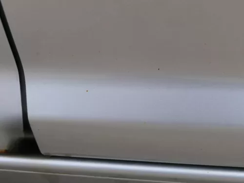 VW Touran 1T 1T3 Tür hinten links silber LA7W - ohne Anbauteile (186547)