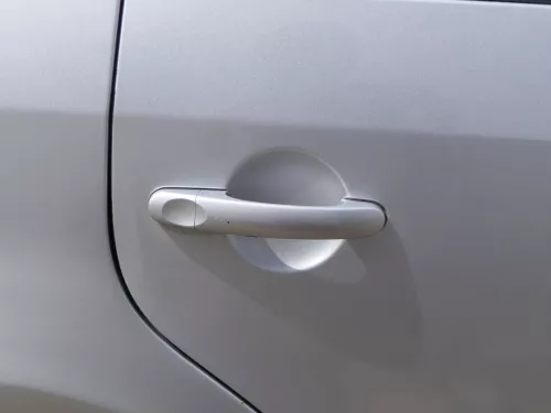 VW Touran 1T 1T3 Tür hinten rechts silber LA7W - ohne Anbauteile (186548)