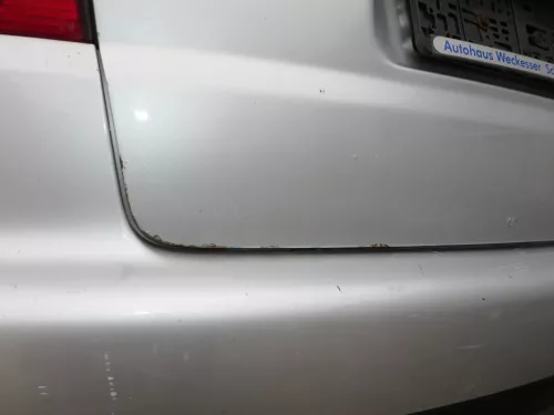 VW Touran 1T Heckklappe Kofferraumklappe hinten silber LA7W mit Scheibe (186550)