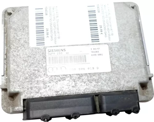 Audi A3 8L Steuergerät 1,6l 74kw 101PS 100PS AEH Motor 06A906019D 06A906019AG