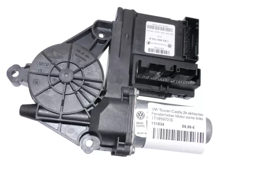 VW Touran Caddy 2k ektrischer Fensterheber Motor vorne links 1T0959701E 1K095979 (110034)