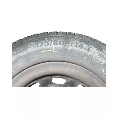 2x VW Golf 4 Bora 175/80 R14 88T M+S Winterreifen Reifen 6jx14H2 ET38 5mm (149621)