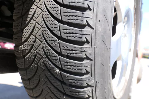 4x VW Golf 6 Plus 5M 195/65 R15 91T Winterreifen M+S NUR Reifen M&S ca. 4-7mm (157012)