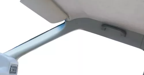VW T4 A-Säulen Verkleidung vorne rechts grau Abdeckung Doka A-Säule oben